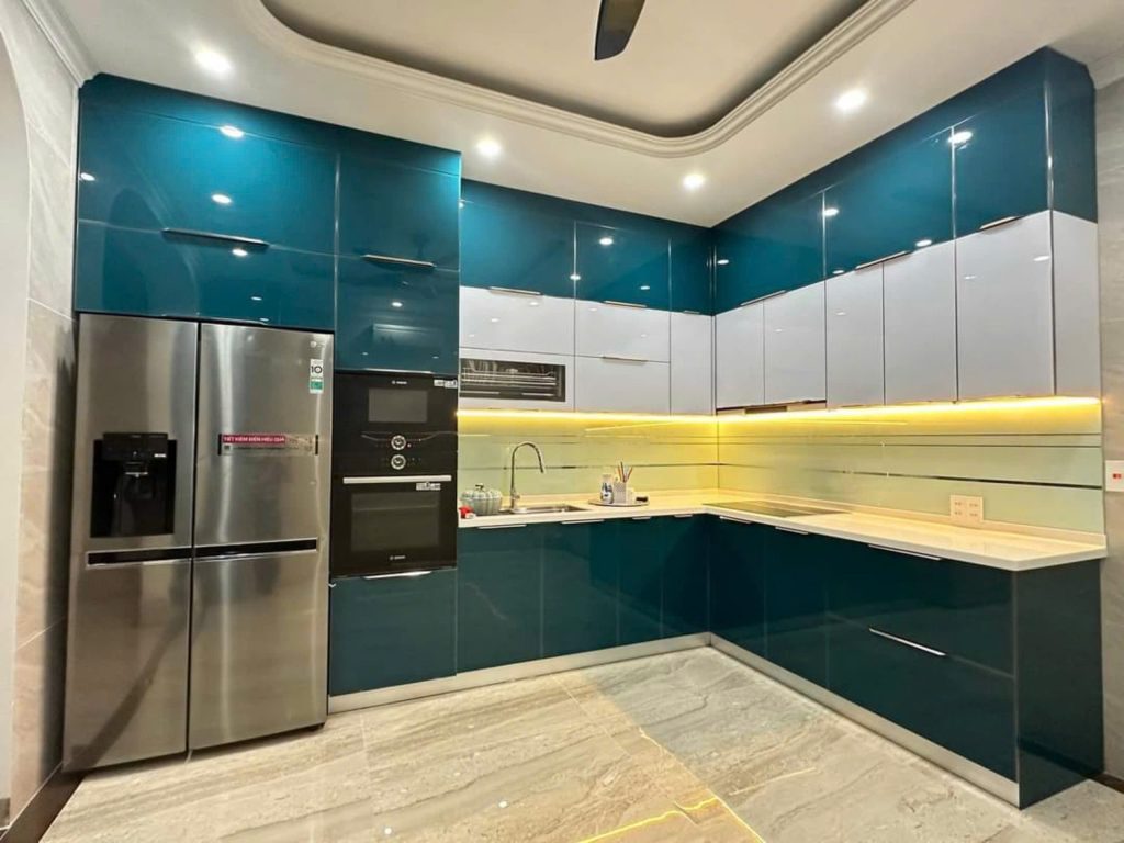 tủ bếp inox cánh kính (2)