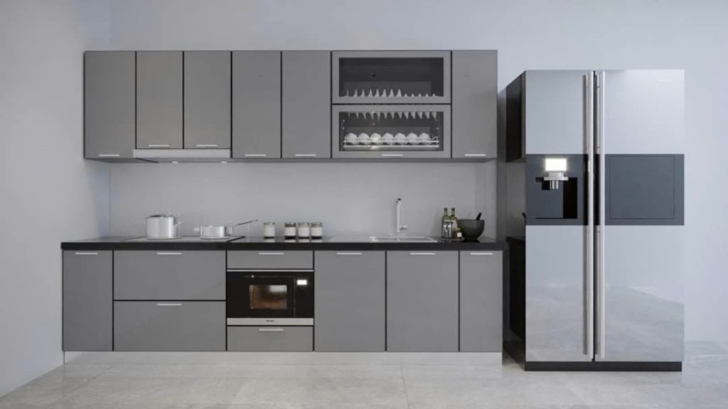 tủ bếp inox cánh kính giá bao nhiêu