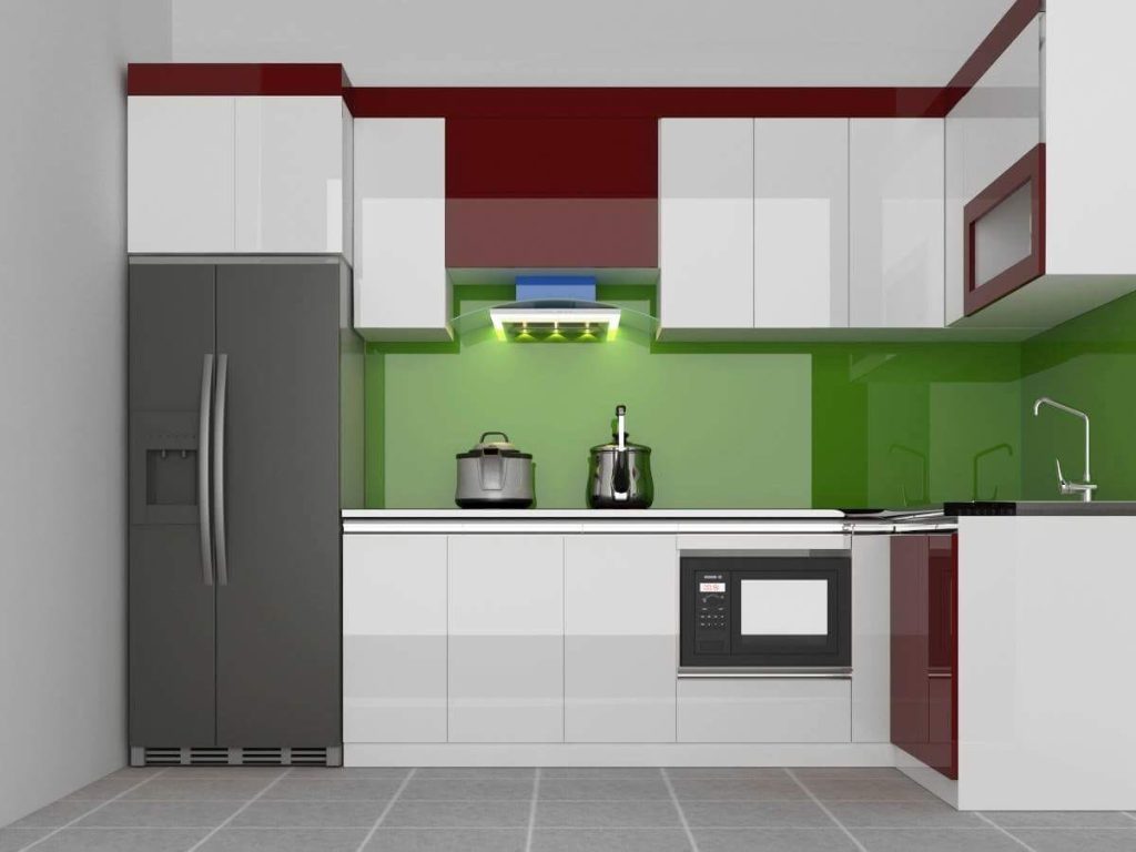 tủ bếp nhà anh minh tứ kỳ hải dương