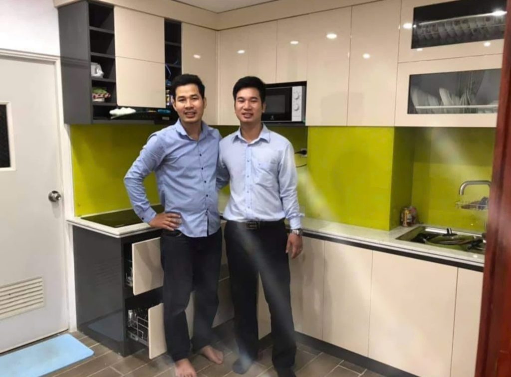 tủ bếp nhà em mạnh kiến an hải phòng