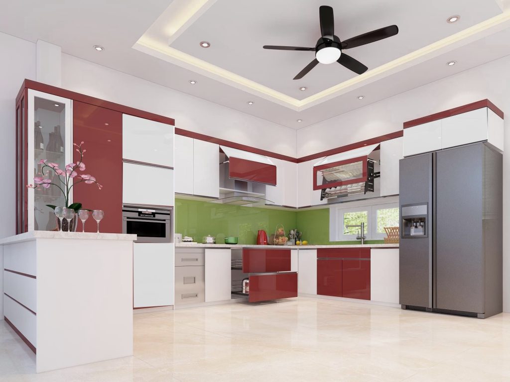 tủ bếp nhựa anh hùng ngũ lão hải dương