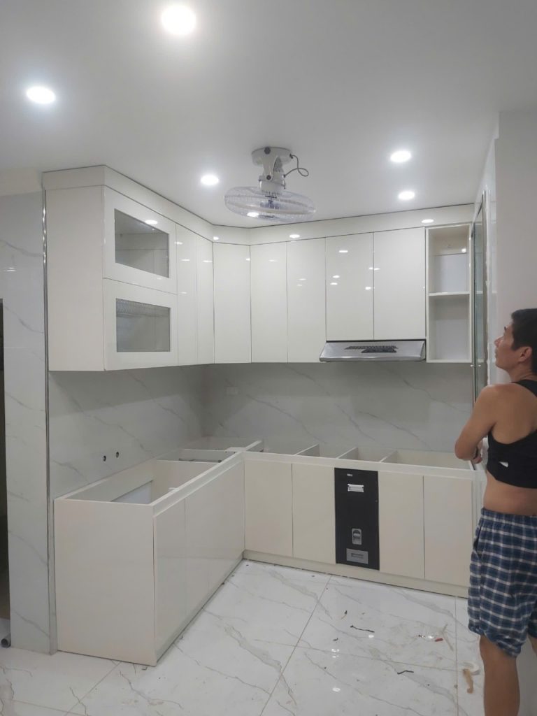 tủ bếp nhựa cao cấp hải phòng