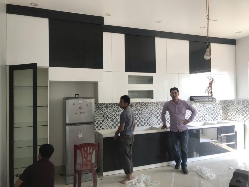 tủ bếp nhựa đài loan hải phòng