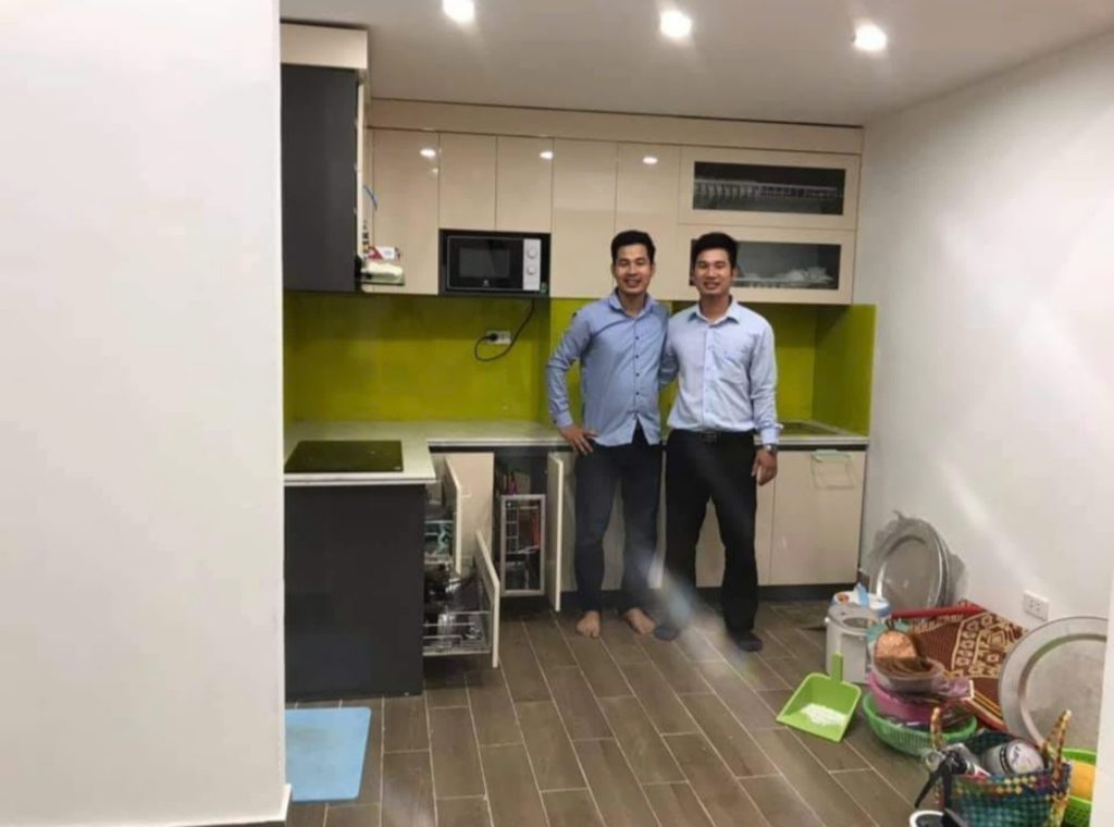 tủ bếp nhựa giá rẻ hải phòng