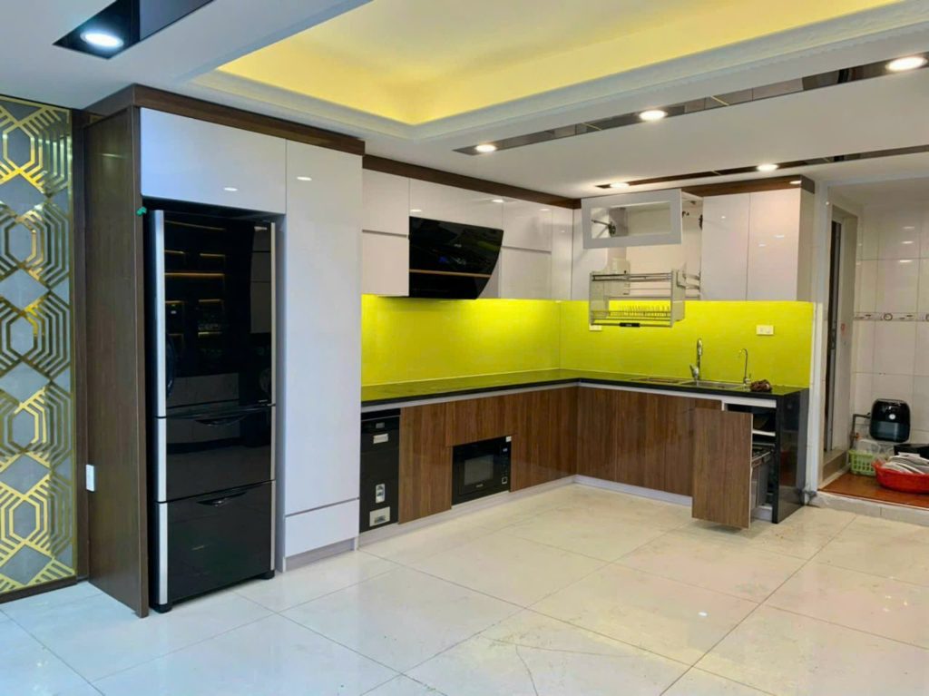 tủ bếp sơn men cao cấp hải phòng